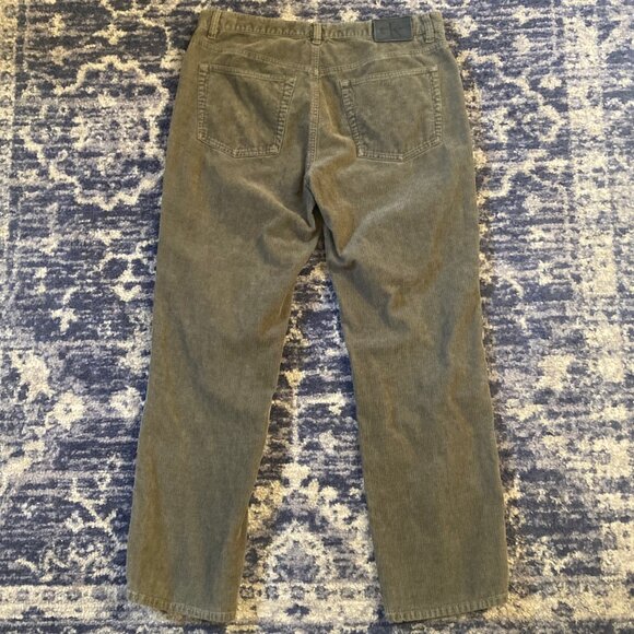 Calvin Klein Army Green Corduroy Pants - Size 31 - Vintage - Loose Fit - No tags - Picture 12 of 13